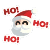 Santa Sticker - Rare from Winter 2024 (Advent Calendar)